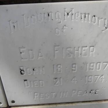 FISHER Eda 1907-1974