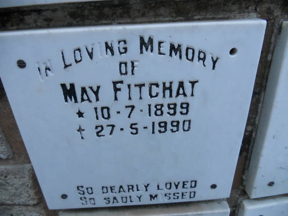 FITCHAT May 1899-1990