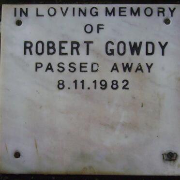 GOWDY Robert -1982