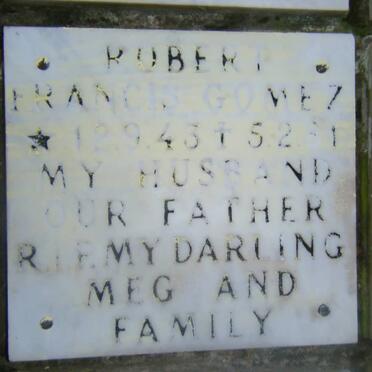 GOMEZ Robert Francis 1943-1981