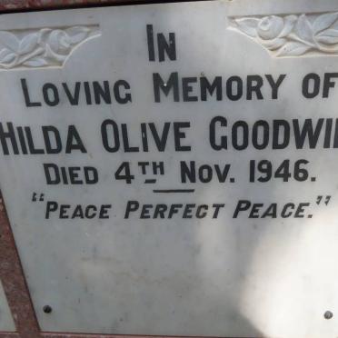 GOODWIN Hilda Olive -1946