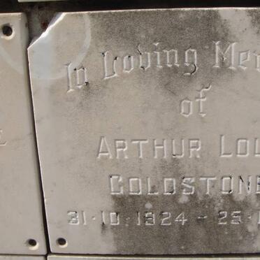 GOLDSTONE Arthur Louis 1924-1970