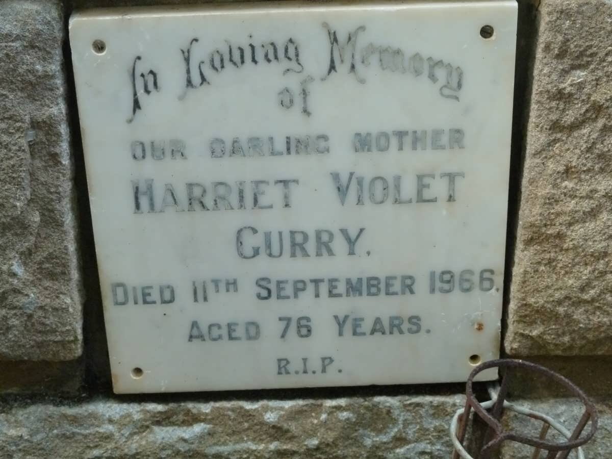 GURRY Harriet Violet -1966