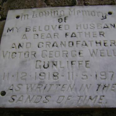 GUNLIFFE Victor George Wells 1918-1979