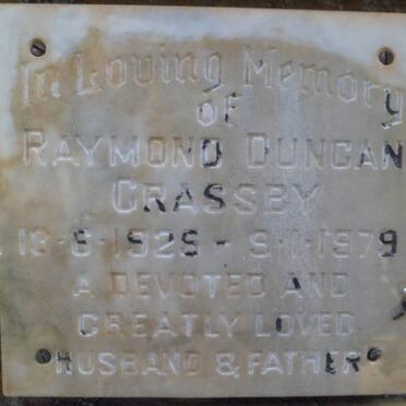 GRASSBY Raymond Duncan 1925-1979