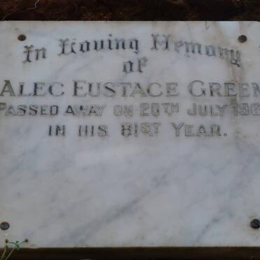 GREEN Alec Eustace -1961