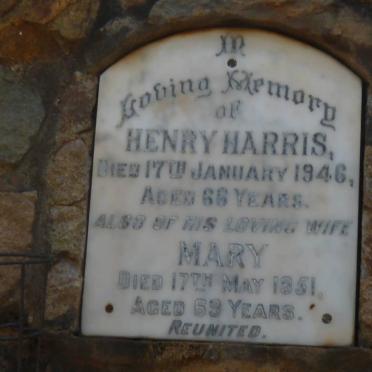 HARRIS Henry -1946 &amp; Mary -1951