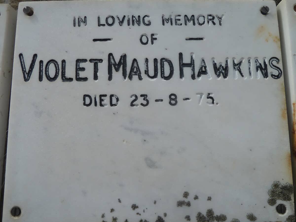 HAWKINS Violet Maud -1975