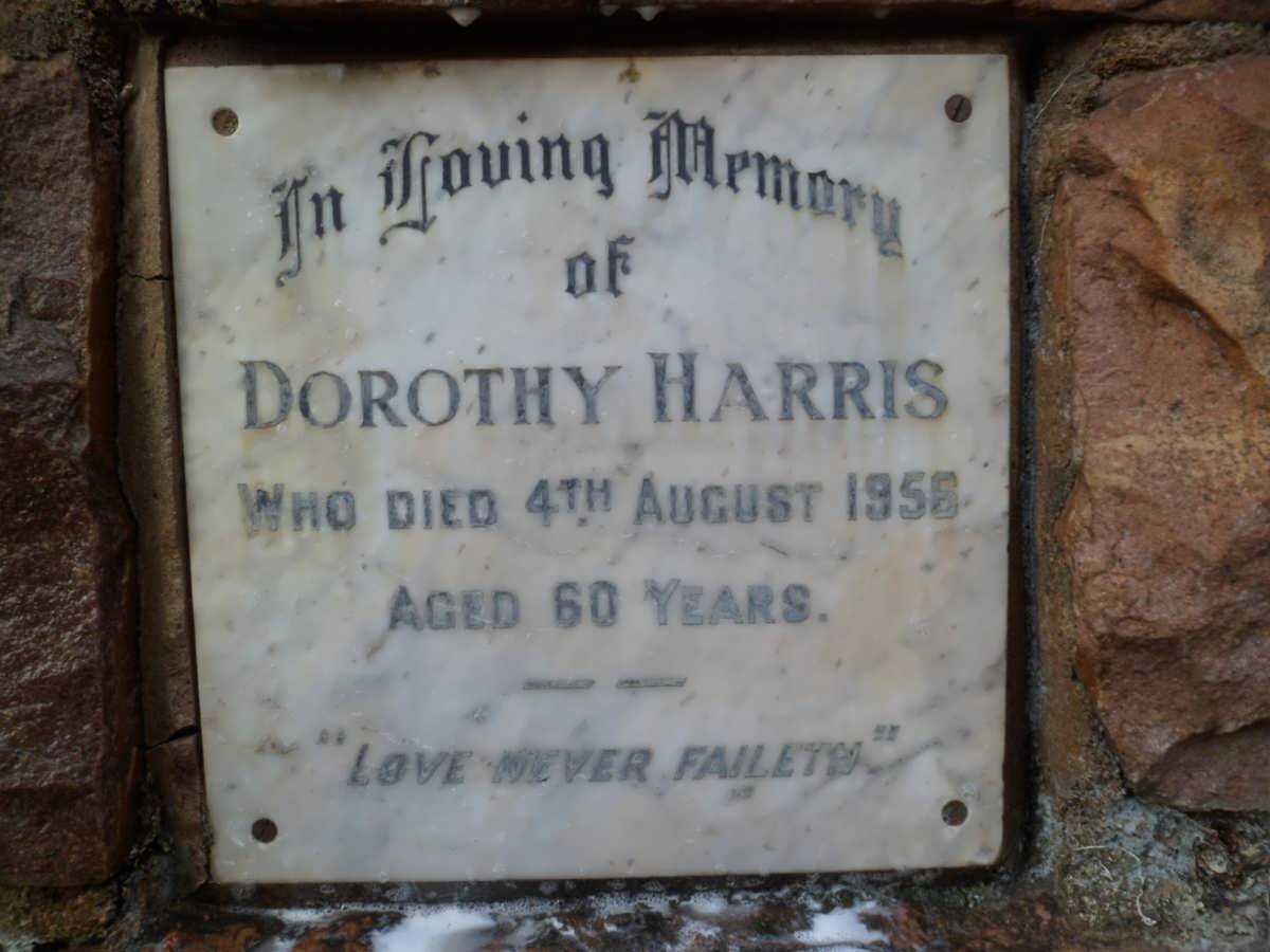 HARRIS Dorothy -1956