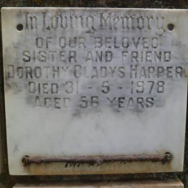 HARPER Dorothy Gladys -1978