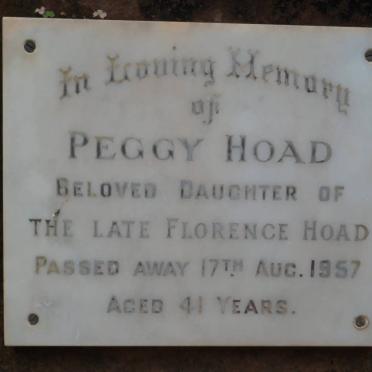 HOAD Peggy -1957