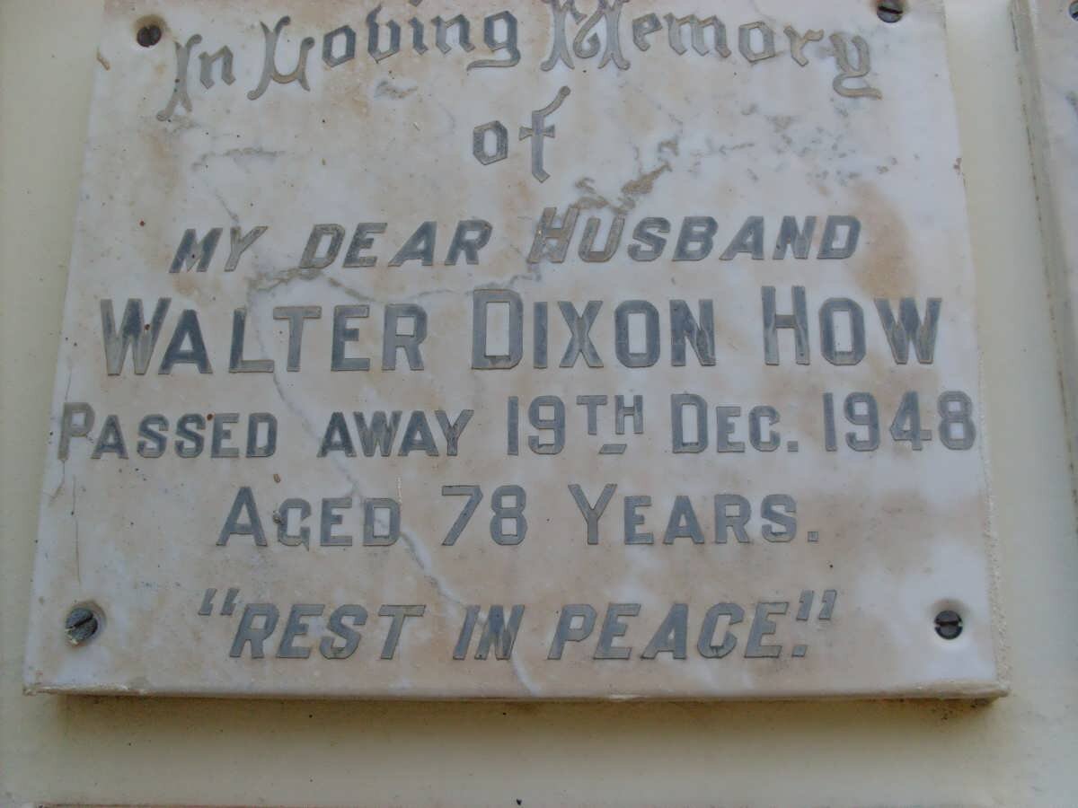 HOW Walter Dixon -1948