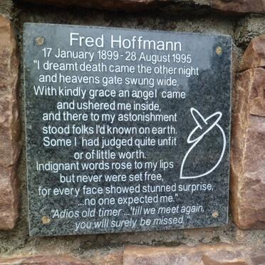 HOFFMANN Fred 1899-1995