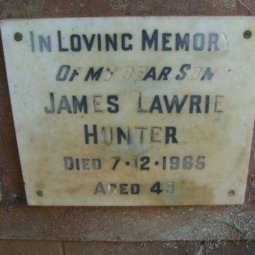 HUNTER James Lawrie -1965