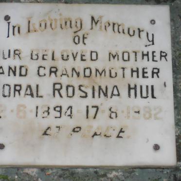 HULL Coral Rosina 1894-1982