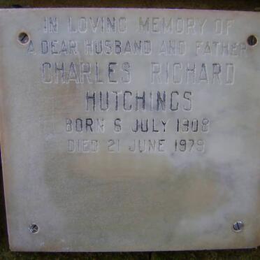 HUTCHINGS Charles Richard 1908-1979