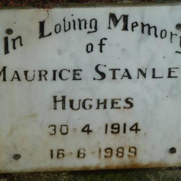 HUGHES Maurice Stanley 1914-1989