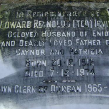 IRVINE Edward Reynolds 1912-1974