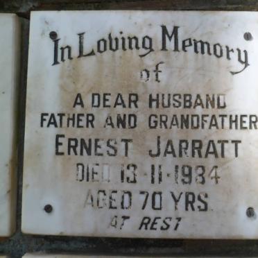 JARRATT Ernest -1984