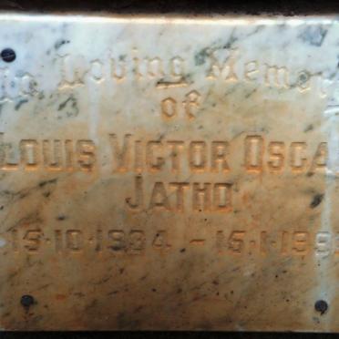 JATHO Louis Victor Oscar 1934-1991