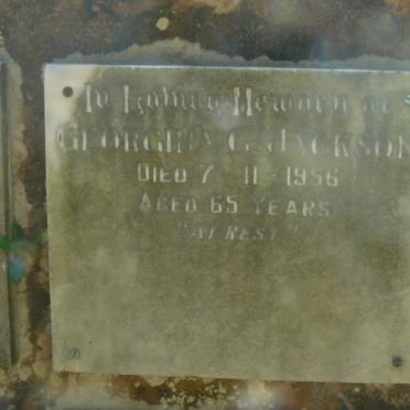 JACKSON Georgina C. -1956