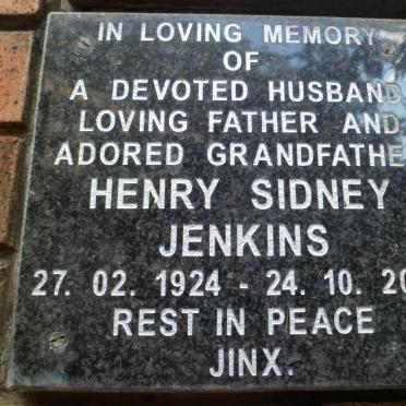 JENKINS Henry Sidney 1924-2000