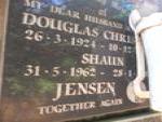 JENSEN Douglas Christen  1924-1996 :: JENSEN Shaun 1962-1989