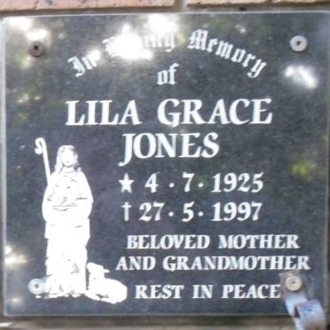 JONES Lila Grace 1925-1997