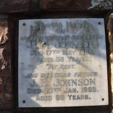 JOHNSON J.H. -1965 &amp; E.M. -1960