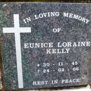 KELLY Eunice Loraine 1945-2006