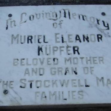 KÜPFER Muriel Eleanor