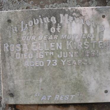 KIRSTEN Rosa Ellen -1961