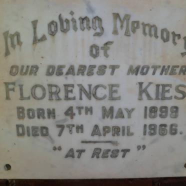 KIES Florence 1899-1966