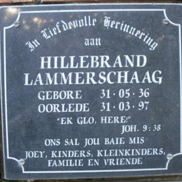 LAMMERSCHAAG Hillebrand 1936-1997