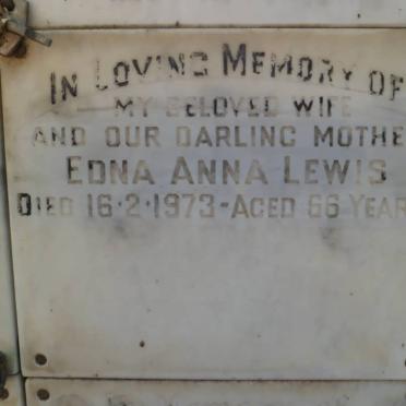 LEWIS Edna Anna -1973