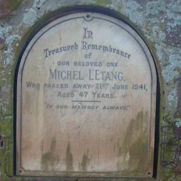 L'ETANG Michel  -1941