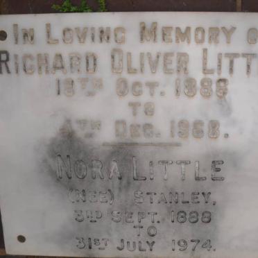 LITTLE Richard Oliver 1888-1968 &amp; Nora STANLEY 1888-1974