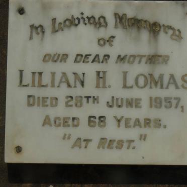 LOMAS Lilian H. -1957