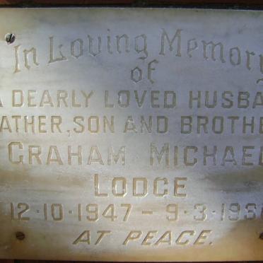 LODGE Graham Michael 1947-1980