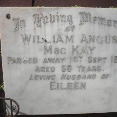 Mac KAY William Angus -1967