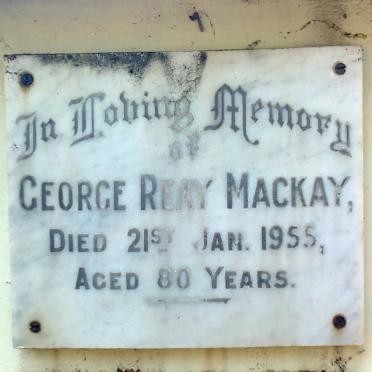 MACKAY George Reay -1955