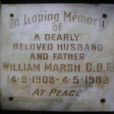 MARSH William 1908-1983