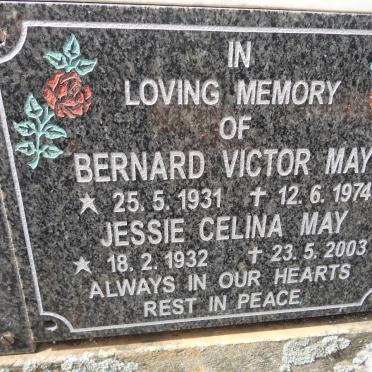 MAY Bernard Victor 1931-1974 &amp; Jessie Celina 1932-2003