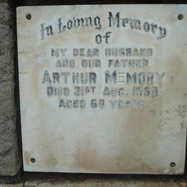 MEMORY Arthur -1968