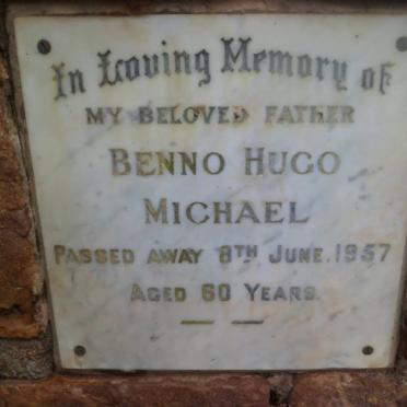 MICHAEL Benno Hugo -1957