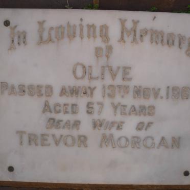 MORGAN Olive -1968