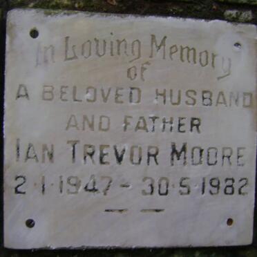 MOORE Ian Trevor 1947-1982
