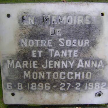 MONTOCCHIO Marie Jenny Anna 1896-1982