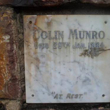 MUNRO Colin -1964