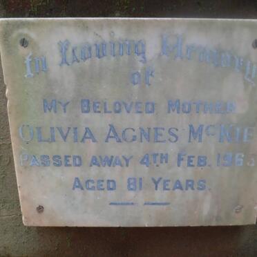 Mc KIE Olivia Agnes -1963